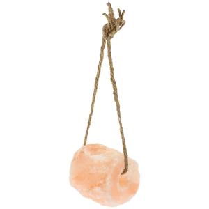 Bloc de sel à lécher pour animaux avec fleur sculptée, pendentif durable pour animaux de compagnie. - Product Image 1