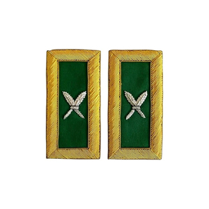 Écussons d'épaule des Templiers en gros, croix brodées en bullion, prix bas, bonne qualité, nouveau style, écussons d'épaule OEM - Product Image 5