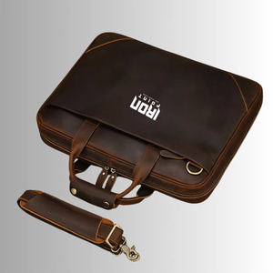 Maletín de Cuero para Portátil con Logotipo Personalizado, Diseño Vintage, Venta al Por Mayor - Product Image 5