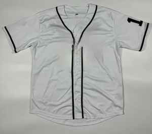 Uniforme de baseball personnalisable avec des ensembles respirants de grande taille mettant en vedette le logo du nom de l'équipe sur le devant - Product Image 1