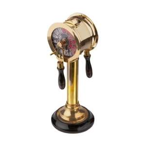 24 "Personnalisé Telegraph En Laiton Vintage Thème Nautique À La Main Base En Bois Fabricant Indien Vente pour L'artisanat En Métal Parfait - Product Image 2