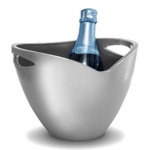 Seau à glace en aluminium avec un style de conception classique, formes uniques, décoration moderne, nouveau, provenant de l'Inde - Product Image 4