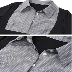 เสื้อโปโลผู้หญิงแขนยาวเข้ารูป, เสื้อโปโลผ้าฝ้าย100% ระบายอากาศได้ดีเยี่ยม - Product Image 5