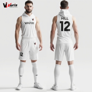 Uniforme de football américain 7v7 sans manches, antibactérien, respirant, séchage rapide, meilleure qualité, impression numérique personnalisée, vêtements de sport - Product Image 3
