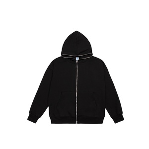 <b>Men's</b> Hoodies Sweatshirts Y2k <b>Man</b> <b>Clothing</b> Skeleton Full Zip Oversize <b>Goth</b> Zip up Grunge Hooded Jacket Street Wear - Product Image 2