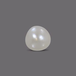 Perla de Agua Dulce Natural Blanca de 2.5 Quilates, Tipo Basra, para Joyería o Fabricación de Joyas - Product Image 1