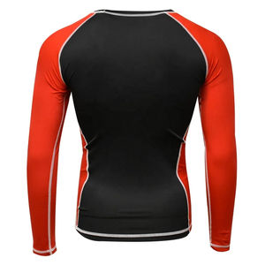 Rash guard sublimation rash guard mma compression shirt custom printed rash guard - Product Image 2
