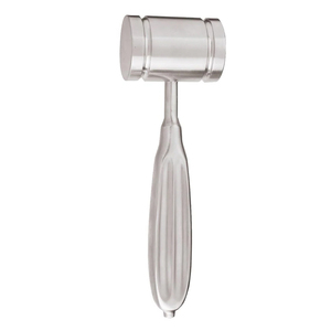Martillo quirúrgico ortopédico de acero alemán Manual de 190 mm 7 12 \ "con cabezas de nailon, mango hueco, mazo de hueso Dental - Product Image 5