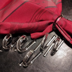 Rond de serviette rond en bois et résine Vaisselle Rond de serviette en vrac de mariage de haute qualité - Product Image 5