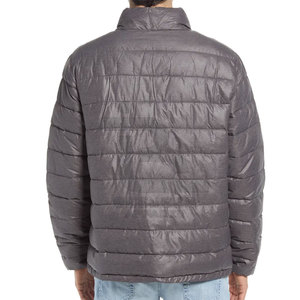 แจ็กเก็ตขนปลาปักเป้าสำหรับผู้ชายเสื้อคอตั้งแขนยาวผลิตจากโรงงานใหม่สำหรับฤดูหนาว - Product Image 2