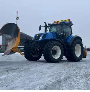 2024 New-Hollands T5.110 Tractor 107HP 4WD para granja y agricultura con motor y motor. - Product Image 1