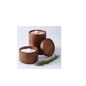 Compartimento de madera de Acacia para sal, Mini cuchara, contenedor de sal y pimienta con utensilios de cocina para restaurantes - Product Image 1