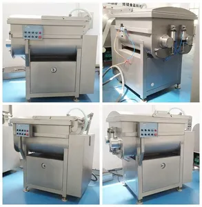 Thương mại chế biến thép không gỉ đầy đủ tự động Rau garos thực phẩm cắt máy xay và thịt trộn sụt giảm máy - Product Image 5