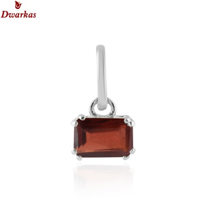 Colgante de piedras preciosas relleno de cristal de rubí de Plata de Ley 925 de diseño clásico más vendido, stock listo, precio barato - Product Image 6