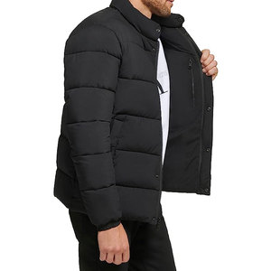 Low Price High Quality Custom Logo Printed <b>Men</b> Puffer <b>Jacket</b> Plus Size Customized Puffer <b>Jacket</b> For <b>Men</b> - Product Image 5