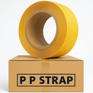 Correa de Amarre de Polipropileno para Carga, 9 mm x 0.8 mm x 1000 m, Biodegradable, Resistente al Agua, Ecológica, Embalaje Manual - Product Image 3