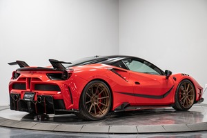 Prix de gros pour la Ferrari 488 GTB 2016, boîte automatique 7 vitesses, avec jantes forgées de 20 pouces, peinture foncée. - Product Image 2