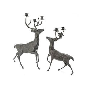 Precio al por mayor de fábrica colección de Navidad soporte de calcetín 3D Reno metal soporte de calcetín de Navidad para Festival - Product Image 5