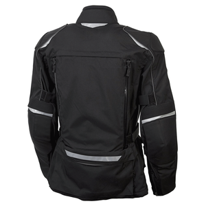 แจ็กเก็ตมอเตอร์ไซค์สำหรับผู้ชายกันลมสีดำ & Hi-viz เสื้อแจ็คเก็ตขี่มอเตอร์ไซค์ - Product Image 6