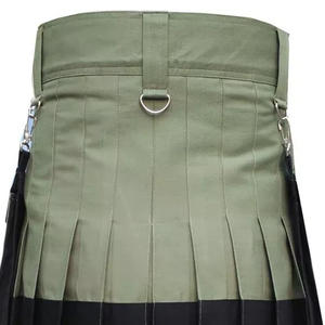 Kilt écossais pour hommes traditionnel Highland nouveau Design robe jupe Tartan Kilts avec bretelles à des prix raisonnables - Product Image 6