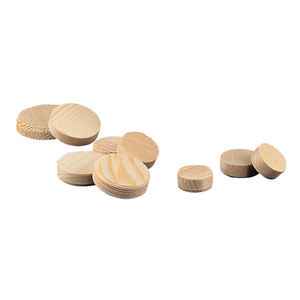 Aprox. 290 Placas Cónicas de Madera de Abeto de 30 mm para Manualidades en Madera, Cajas de Madera y Letreros de Pared - Product Image 2