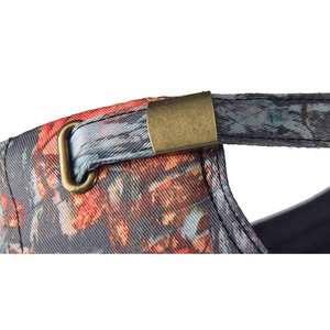 Logo personnalisé non structuré 5 panneaux broderie Snapback casquettes de baseball casquette de sport avec conception de lettre non structurée - Product Image 6