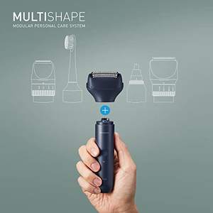 Cabezal de Afeitadora Eléctrica de 3 Cuchillas para Hombre con Batería Recargable de Ni-MH, Kit de Afeitado Rotatorio para Rostro, Repuesto para Uso en RV - Product Image 2