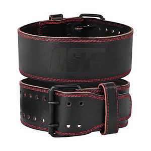 Cinturones de cuero para levantamiento de pesas con logotipo y diseño personalizado para entrenamiento, accesorios para gimnasio, ejercicio físico, cinturón de compresión para entrenamiento de peso muerto - Product Image 2