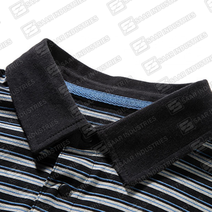 Nueva Llegada Camisa Formal de Manga Corta de Punto para Hombre de Alta Calidad con Diseño de Cuello Transpirable Antiarrugas - Product Image 6
