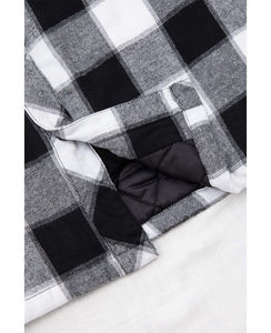 Chaqueta de franela Vintage de alta calidad para hombre, Camisa de franela forrada de peso pesado a cuadros de gran tamaño, chaqueta de Abrigo con capucha para hombre, chaqueta de hombre - Product Image 5