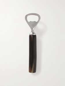 El mejor abrebotellas de cuerno de búfalo hecho a mano con logotipo personalizado Sacacorchos de calidad de color de cuerno natural para bebidas frías Tamaño estándar - Product Image 6