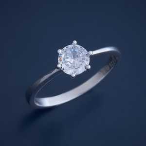 แหวนเงิน 92.5 สำหรับงานหมั้น คอลเลกชัน 176840 - Product Image 1