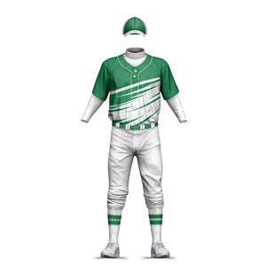 Conjuntos de Uniformes de Béisbol Transpirables Personalizados al por Mayor, Nuevo Diseño de Alta Calidad, 100% Poliéster, Uniforme Masculino de Secado Rápido - Product Image 2