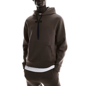 Ensemble de survêtement pour homme en deux pièces, respirant, avec sweat à capuche et pantalon de jogging, personnalisable OEM, vente en gros - Product Image 1