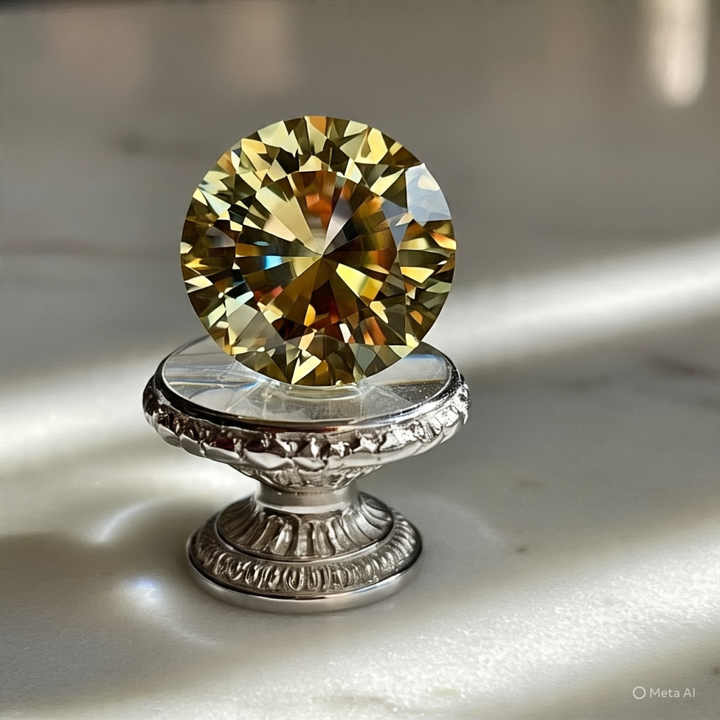 Best Quality 3 MM 1 Crt Pack Brilliant Cut Smart Yellow D Color VVS1 Diamond Ultimate Super Fine Loose Gemstone with Free Gift