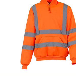 Sudadera de Seguridad de Alta Visibilidad Personalizada para Construcción, Impermeable y Reflectante, con Logotipo Personalizado para Seguridad Invernal - Product Image 2