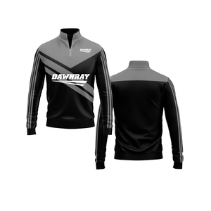 Street Style Quarter Zip Top Hommes Femmes Youth Sportswear Quick Dry Team Pullover - Product Image 3