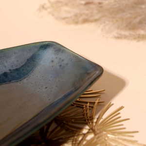 Plat de service en céramique verte Vaisselle haut de gamme pour les restaurants et les événements au meilleur prix de gros - Product Image 6