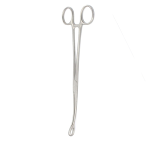 Pinces à éponges de Forester de qualité chirurgicale, courbées, dentelées, 9,5 pouces, en acier inoxydable, pinces de maintien d'éponges de Forester - Product Image 5