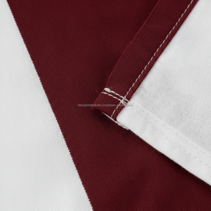 Camisa Casual de Verano para Hombre, Color Granate y Blanco, Cuello Cubano, Transpirable, Estilo Retro, con Botones - Product Image 5
