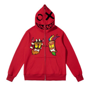 Service ODM, collection tendance de luxe légère, nouvelle mode, sweat-shirts à capuche imprimés d'hiver pour hommes, de haute qualité, personnalisés - Product Image 3