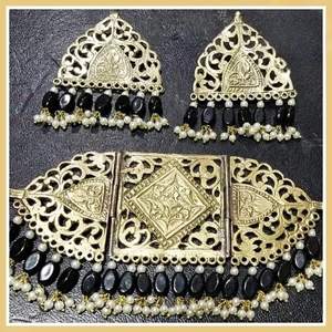 BEST QUALITY LIGHTWEIGHT AFGHAN <b>BRIDAL</b> <b>JEWELRY</b> NECKLACE <b>SETS</b> HOT SALE EARRING <b>SET</b> for WOMENS & GIRLS <b>BRIDAL</b> <b>JEWELRY</b> OEM ODM - Product Image 5