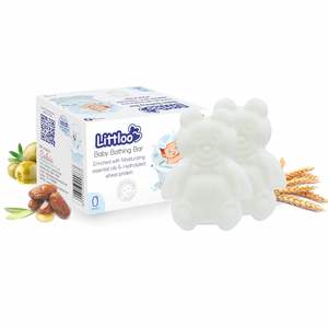 Barra de baño para bebés Barra de bebé suave y suave para la piel | Jabón limpiador hipoalergénico, probado dermatológicamente-[2 X 75gm] - Product Image 6