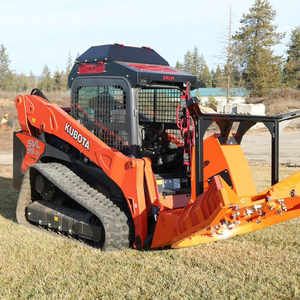 Kubota-Minicargador de dirección deslizante, equipo forestal duradero, motor diésel Euro5, alta capacidad de carga - Product Image 4