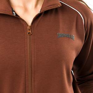 เสื้อเชิ้ตลายทางทรงโอเวอร์ไซส์แบบมีซิป - Product Image 4