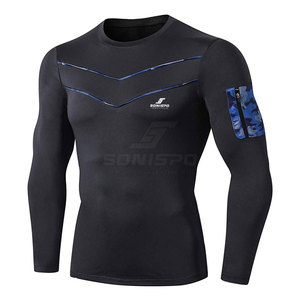 Custom Printed Pictures Compression Full Sleeves <b>Shirts</b> Printing Logo <b>100</b>% <b>polyester</b> Men's Compression Full Sleeves <b>Shirts</b> - Product Image 6