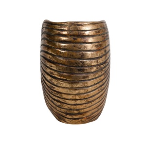 best quality Matte Flower Planter Pots Garden & Home Decoration hammered Handmade Metal Flower Pots Best Quality at Low Cost - Product Image 4