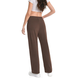 Pantalons de survêtement personnalisés, pantalons de survêtement évasés, vente en gros, impression personnalisée pour femmes, pantalons de survêtement respirants de haute qualité pour femmes - Product Image 2
