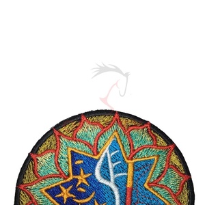 High Quality Professional Custom Logo Sew-on Embroidery Patches Factory Manufacturer Customized Made Hand Embroidery Patches - Product Image 4