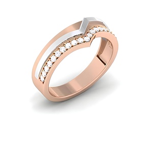Anillo de Oro Sólido de 14K con Diamante Natural de Corte Brillante Redondo, Certificado por IGI, para Mujer, 5.3g, Pieza de Joyería Elegante - Product Image 3